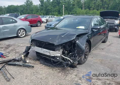 2012 Audi A8 L 4.2 из США, поврежденный, VIN WAURVAFDXCN017546